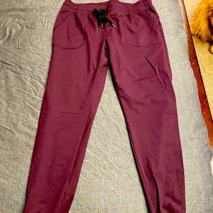 Zyia Plum Unwind Joggers size Large